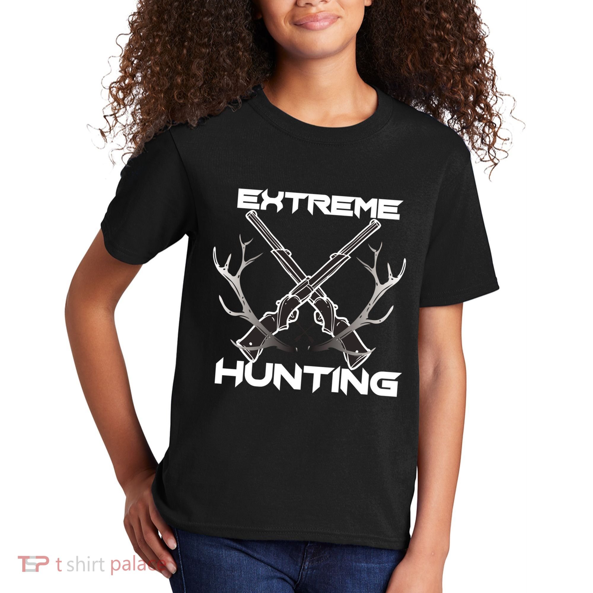 Extreme Hunting Hunter Gift Kids T-Shirt