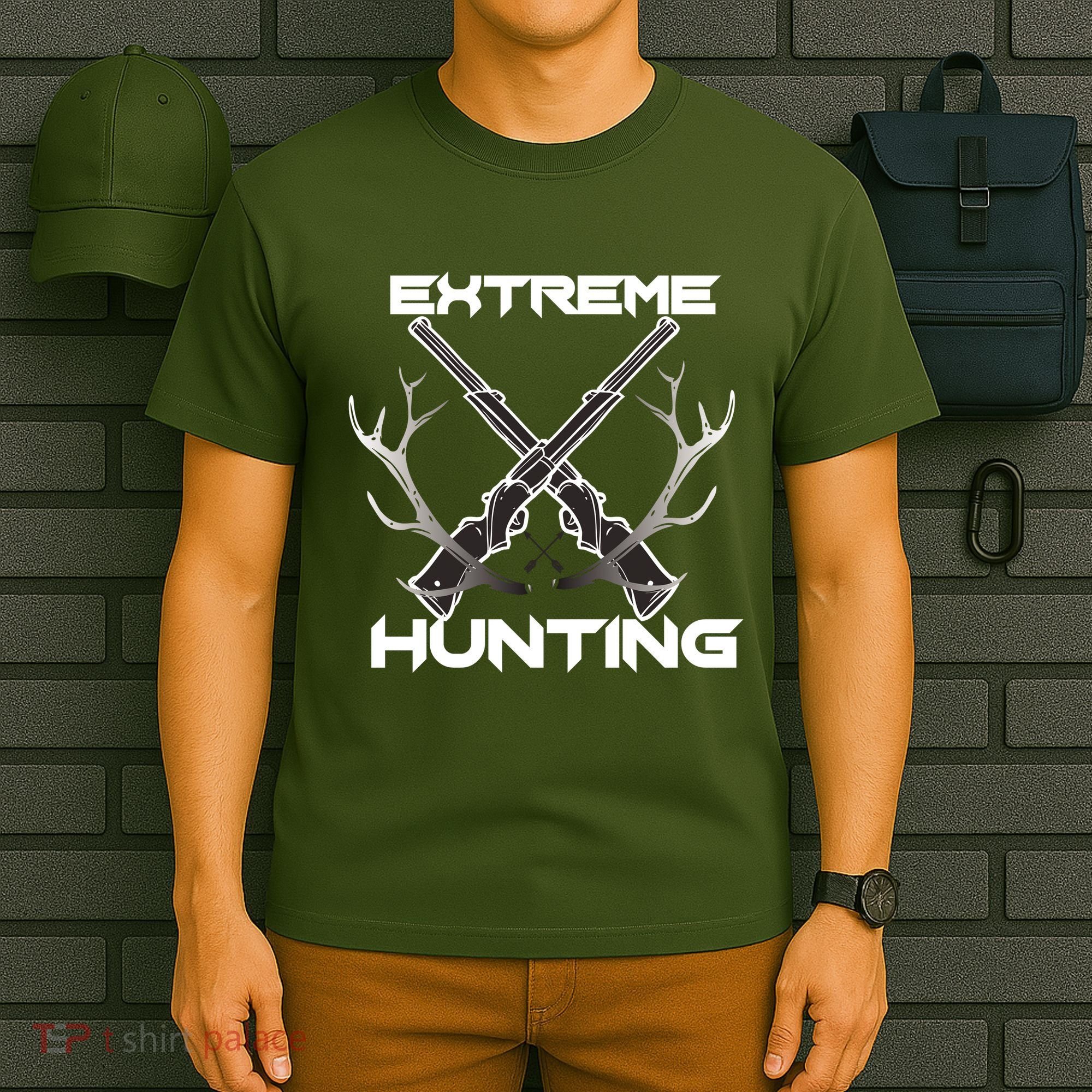 Extreme Hunting Hunter Gift T-Shirt