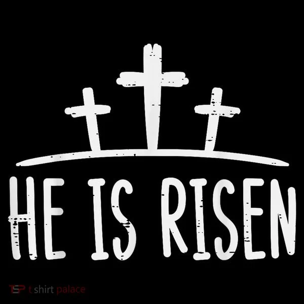Easter He Is Risen Cross Religious Christian Coffee Mug