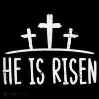 Easter He Is Risen Cross Religious Christian Toddler Hoodie thumb 2