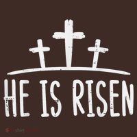 Easter He Is Risen Cross Religious Christian Mousepad thumb 1