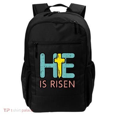Easter HE Is Risen Jesus Resurrection Christian Backpack