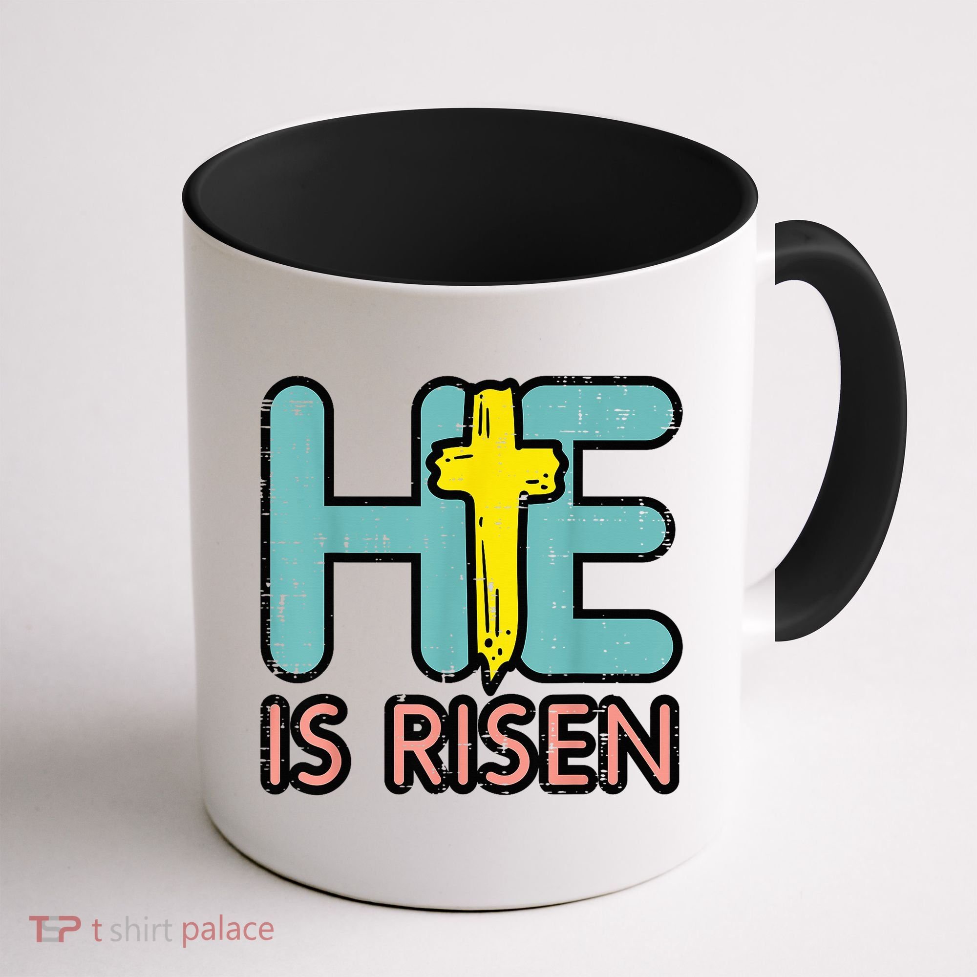 Easter HE Is Risen Jesus Resurrection Christian Coffee Mug