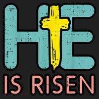 Easter HE Is Risen Jesus Resurrection Christian Beanie thumb 2
