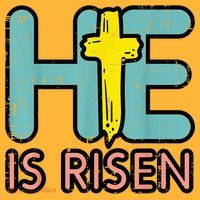 Easter HE Is Risen Jesus Resurrection Christian Long Sleeve Shirt thumb 2