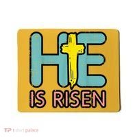 Easter HE Is Risen Jesus Resurrection Christian Mousepad thumb 0