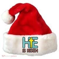 Easter HE Is Risen Jesus Resurrection Christian Santa Hat thumb 0