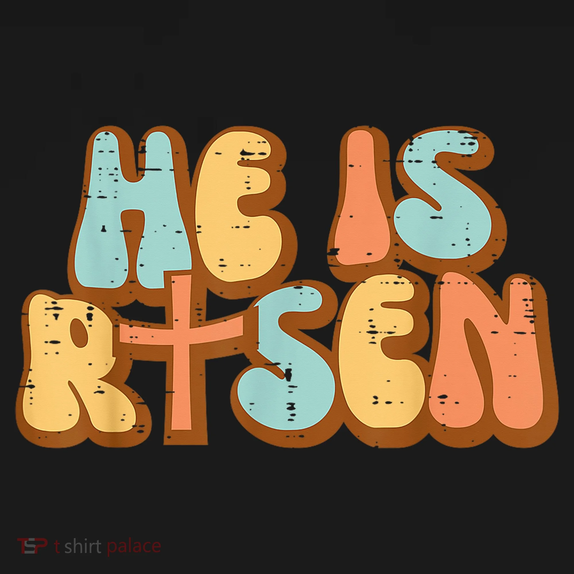 Easter He Is Risen Retro Resurrection Groovy Backpack