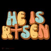 Easter He Is Risen Retro Resurrection Groovy Coffee Mug thumb 5