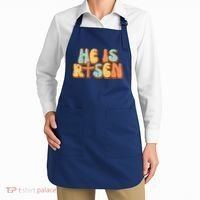 Easter He Is Risen Retro Resurrection Groovy Apron thumb 2