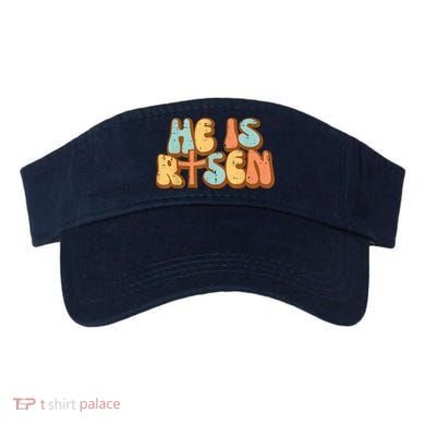Easter He Is Risen Retro Resurrection Groovy Visor