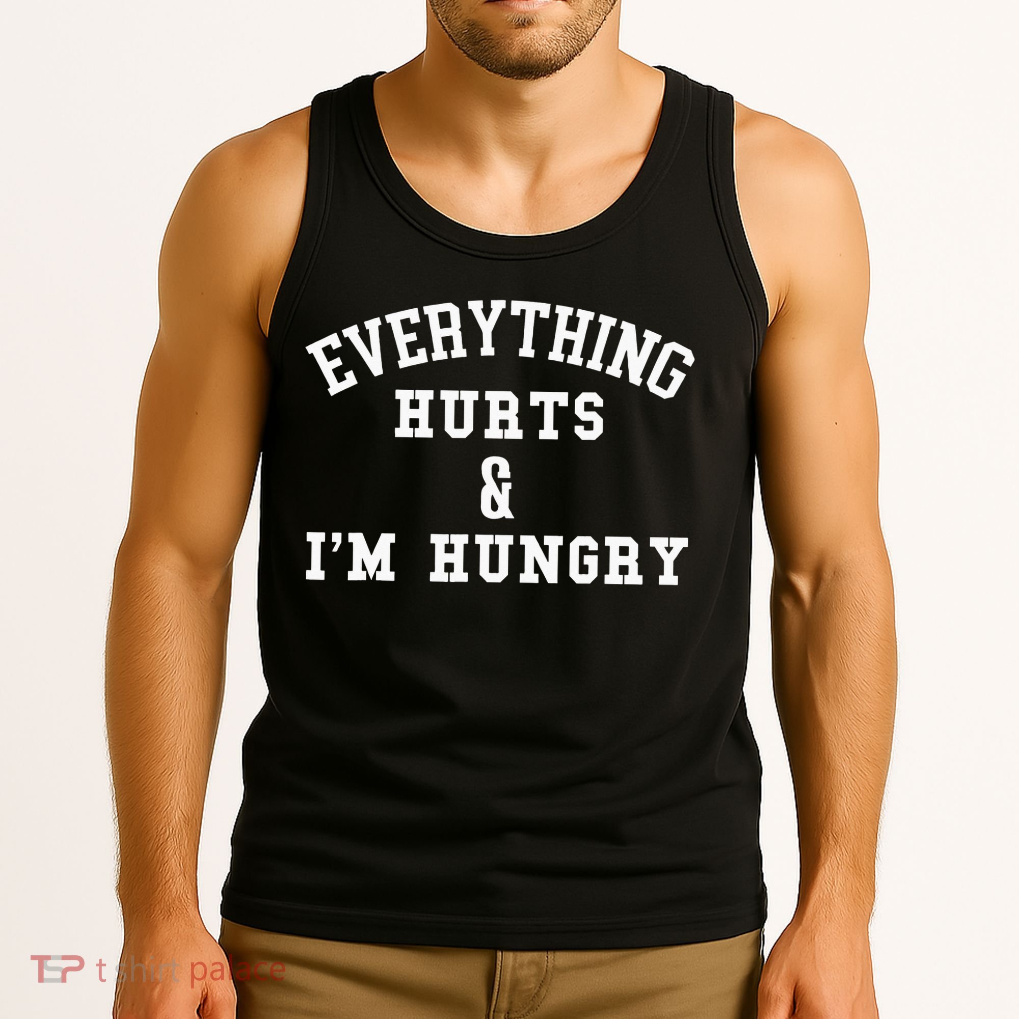 Everything Hurts & I'm Hungry Running Marathon Runner Tank Top