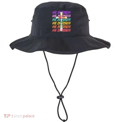 Easter He Is Risen Tie Dye Cross Bucket Hat