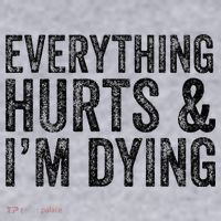 Everything Hurts & Im Dying Workout Exercise Fitness Women's Sweatshirt thumb 2