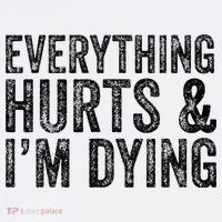 Everything Hurts & Im Dying Workout Exercise Fitness Women's Hoodie thumb 2