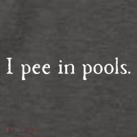 Embarrassing Humor I Pee In Pools Sarcastic Swimming Vector Backpack thumb 2