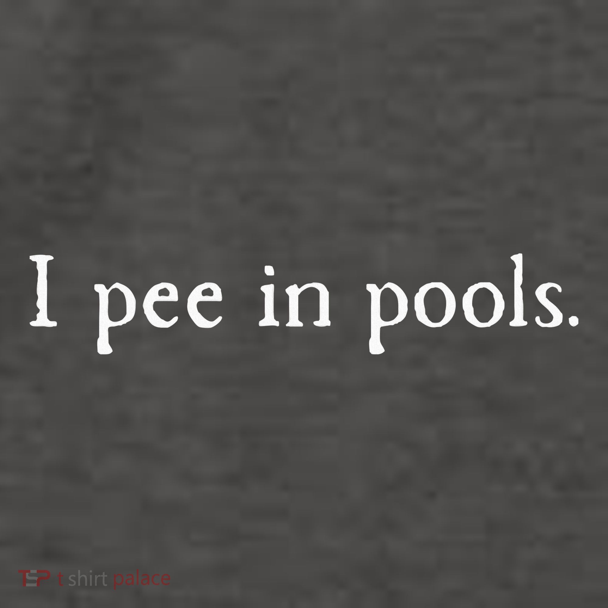 Embarrassing Humor I Pee In Pools Sarcastic Swimming Vector Backpack