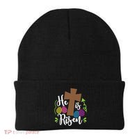 Easter He Is Risen Cross Beanie thumb 0
