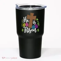 Easter He Is Risen Cross Tumbler thumb 0