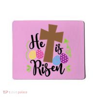 Easter He Is Risen Cross Mousepad thumb 0