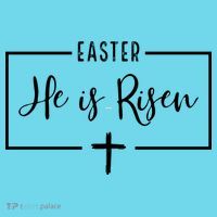 Easter He Is Risen Cross Christianity Long Sleeve Shirt thumb 2