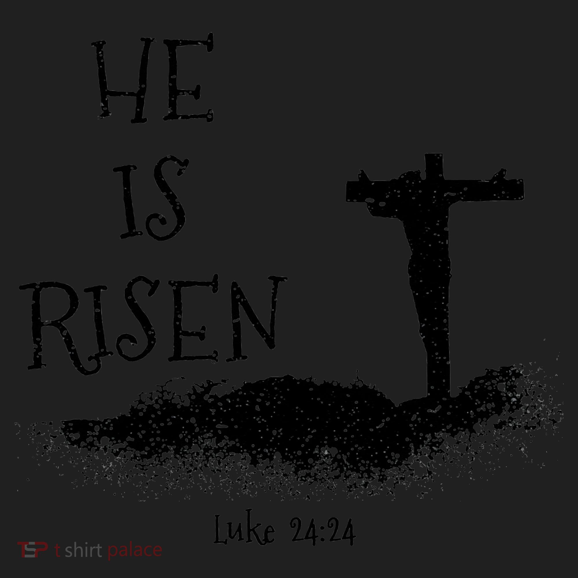 Easter He Is Risen Religious Palm Sunday cross Beanie