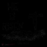 Easter He Is Risen Religious Palm Sunday cross Women's Tank Top thumb 5