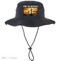 Easter He Is Risen Christian Bucket Hat thumb 0