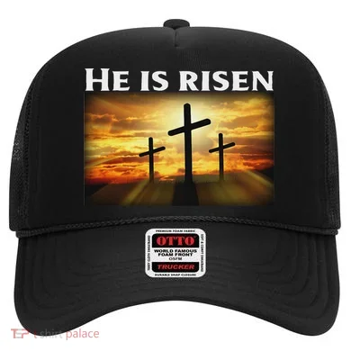 Easter He Is Risen Christian Hat