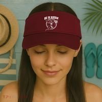 Easter He Is Rizzin Jesus Basketball Visor thumb 2