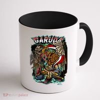Eagle Holding Knife Coffee Mug thumb 1