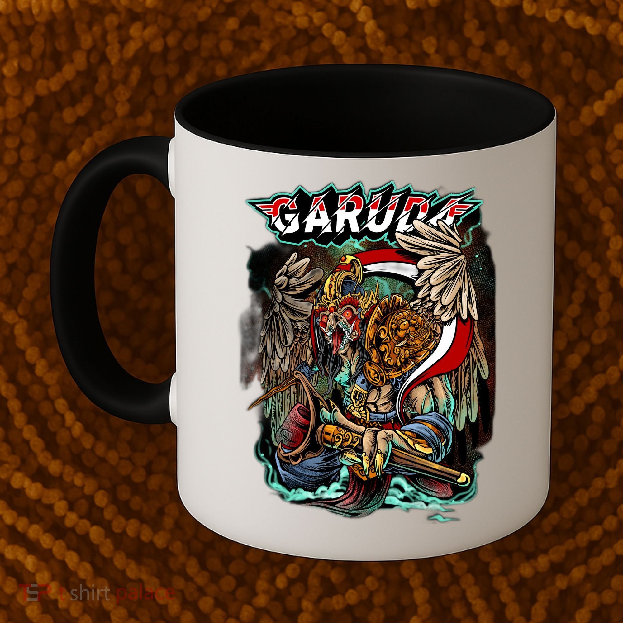 Eagle Holding Knife Coffee Mug