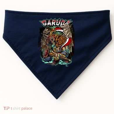 Eagle Holding Knife USA-Made Doggie Bandana