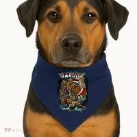 Eagle Holding Knife USA-Made Doggie Bandana thumb 1