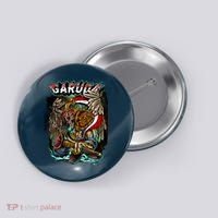 Eagle Holding Knife Button thumb 0