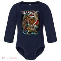 Eagle Holding Knife Baby Long Sleeve Bodysuit thumb 0