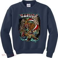 Eagle Holding Knife Kids Sweatshirt thumb 0