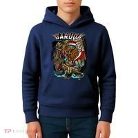 Eagle Holding Knife Kids Hoodie thumb 4