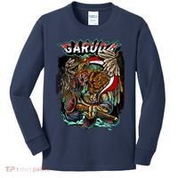 Eagle Holding Knife Kids Long Sleeve Shirt thumb 0