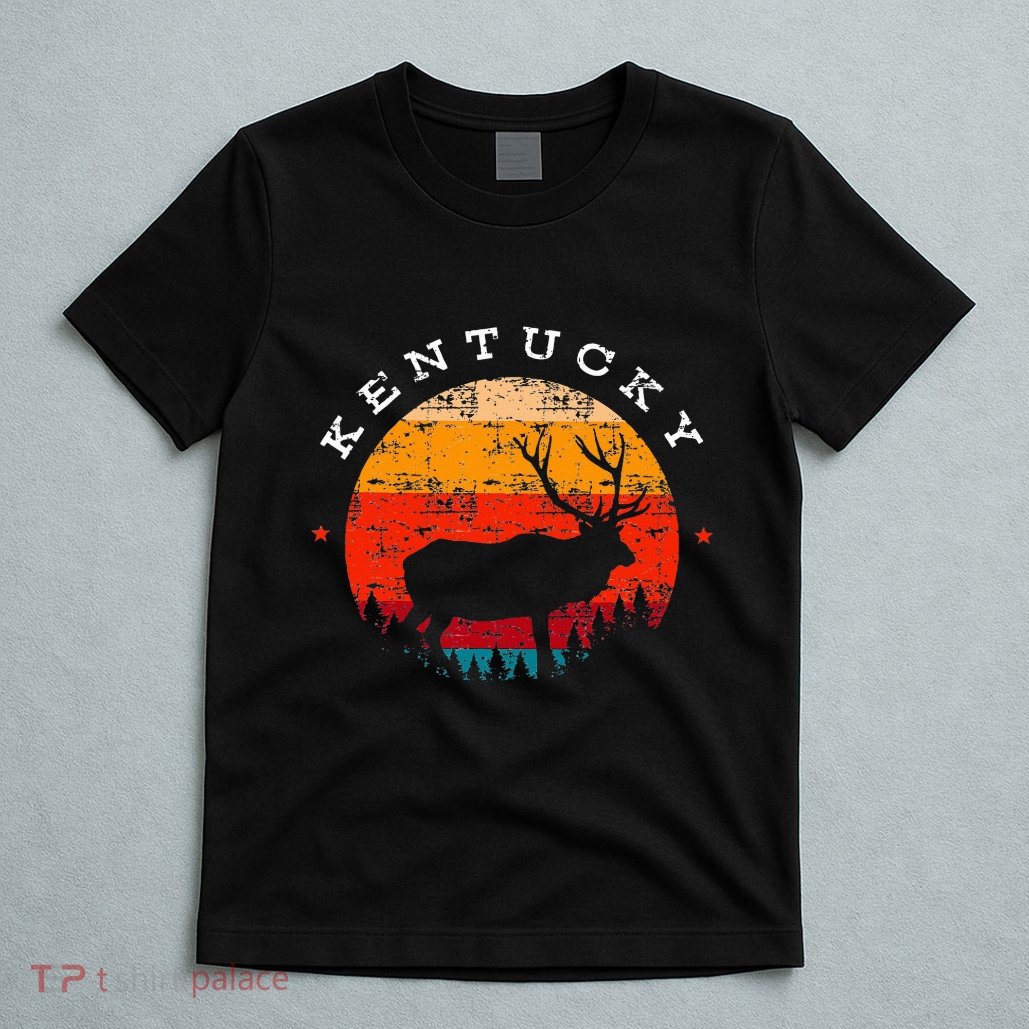 Elk Hunting Kentucky Souvenir Hunting Deer T-Shirt