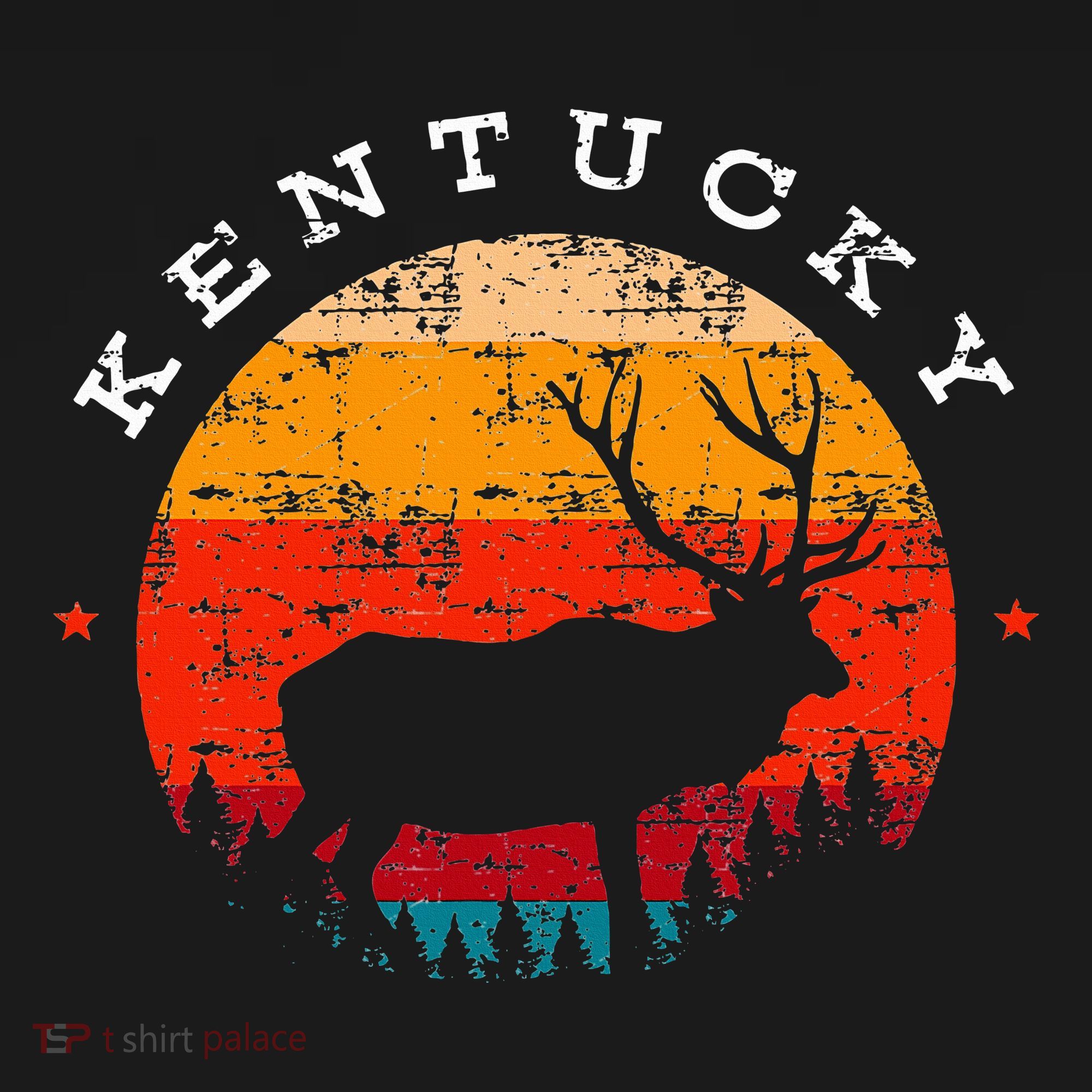 Elk Hunting Kentucky Souvenir Hunting Deer Mousepad