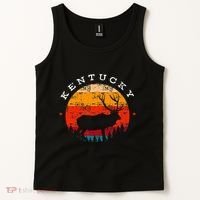 Elk Hunting Kentucky Souvenir Hunting Deer Tank Top thumb 2