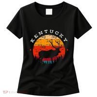 Elk Hunting Kentucky Souvenir Hunting Deer Women's T-Shirt thumb 0