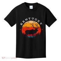 Elk Hunting Kentucky Souvenir Hunting Deer Kids T-Shirt thumb 0