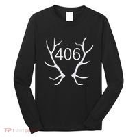 Elk Hunting Montana 406 Apparel Long Sleeve Shirt thumb 0