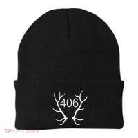 Elk Hunting Montana 406 Apparel Beanie thumb 0
