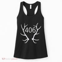 Elk Hunting Montana 406 Apparel Women's Tank Top thumb 0