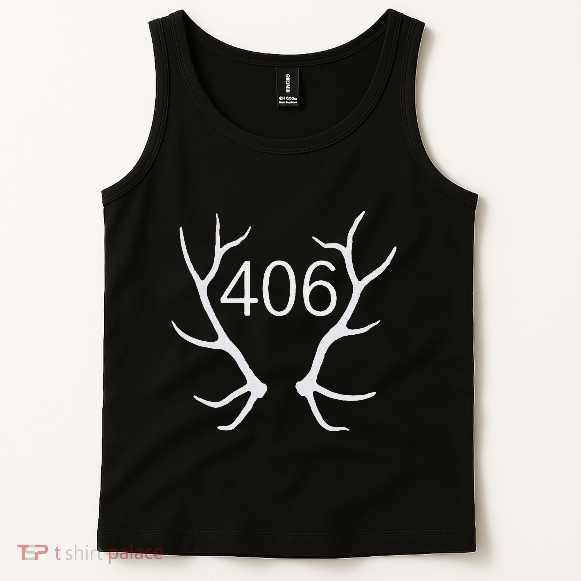 Elk Hunting Montana 406 Apparel Tank Top