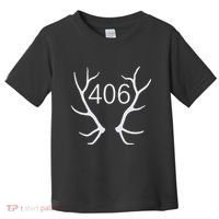 Elk Hunting Montana 406 Apparel Toddler T-Shirt thumb 0