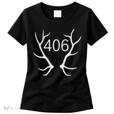 Elk Hunting Montana 406 Apparel Women's T-Shirt
